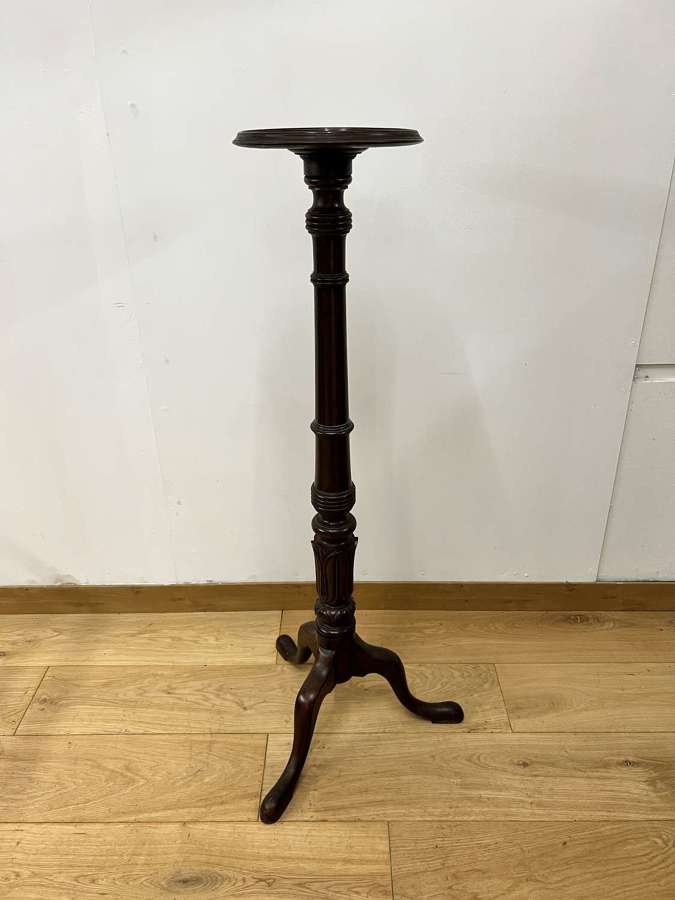 Mahogany Torchiere Stand